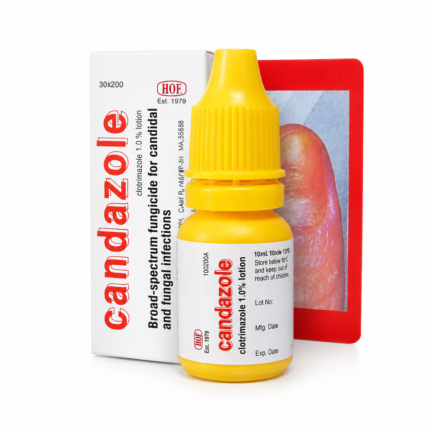 Candazole 1% Clotrimazole Antifungal Lotion 10ml