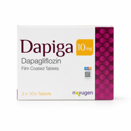 Dapiga 10mg Dapagliflozin Tablets 30s