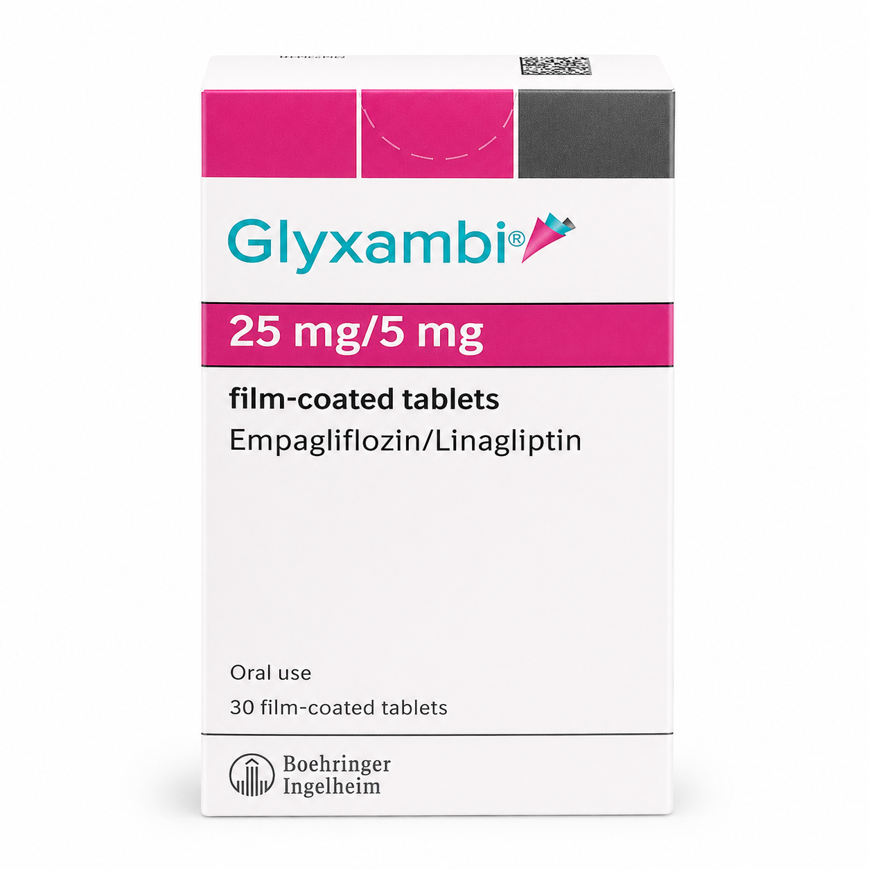 Glyxambi 25mg5mg EmpagliflozinLinagliptin Tablets 30s Glyxambi 25mg5mg EmpagliflozinLinagliptin Tablets 30s